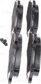 BOSCH 0 986 424 720 - Brake Pad Set, disc brake www.parts5.com