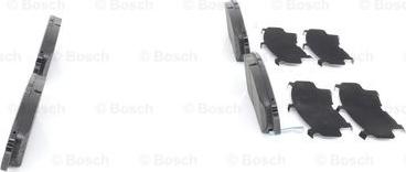 BOSCH 0 986 424 722 - Комплект спирачно феродо, дискови спирачки www.parts5.com