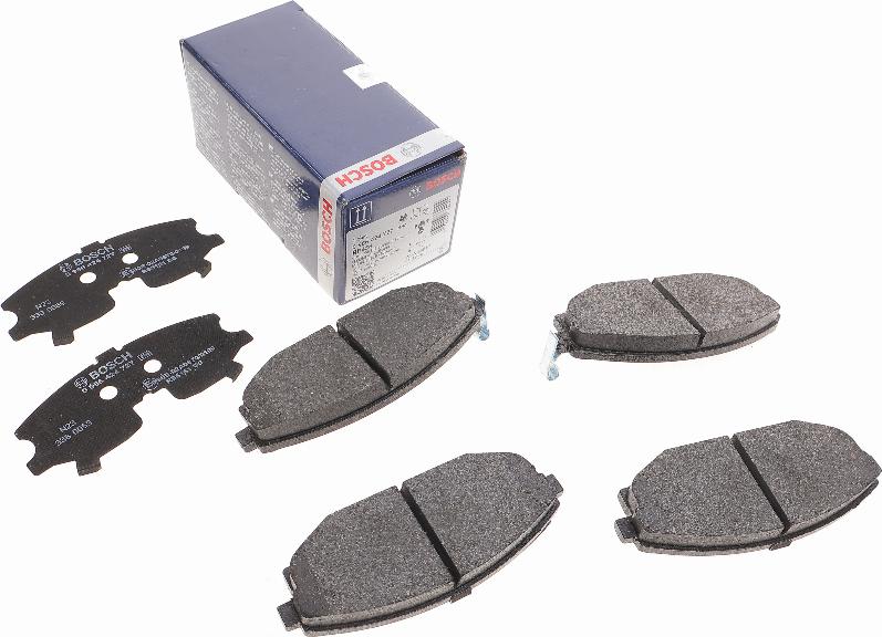 BOSCH 0 986 424 727 - Brake Pad Set, disc brake parts5.com