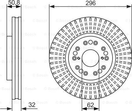 BOSCH 0 986 479 485 - Brake Disc www.parts5.com