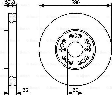 BOSCH 0 986 479 429 - Brake Disc www.parts5.com