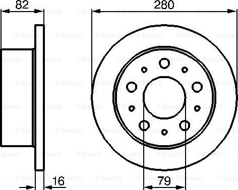 BOSCH 0 986 479 066 - Brake Disc www.parts5.com