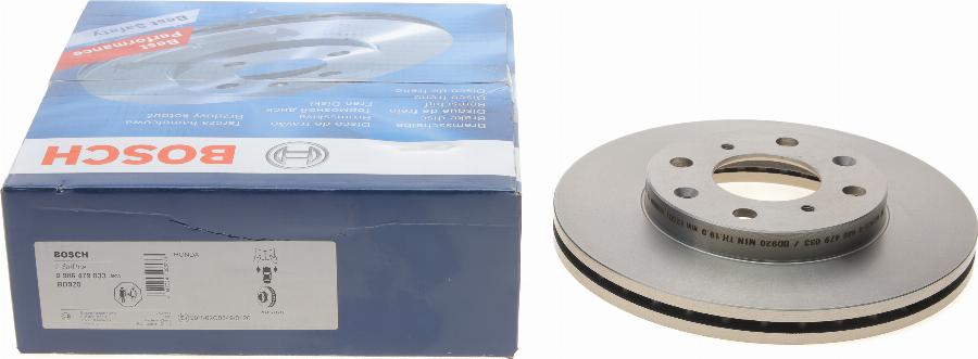 BOSCH 0 986 479 033 - Brake Disc www.parts5.com