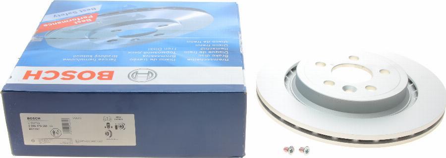 BOSCH 0 986 479 398 - Disc frana www.parts5.com