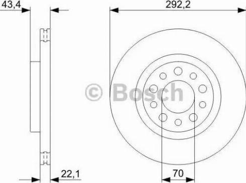 BOSCH 0 986 479 326 - Brake Disc www.parts5.com