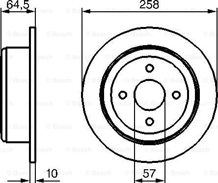 Blue Print ADG04326 - Brake Disc www.parts5.com