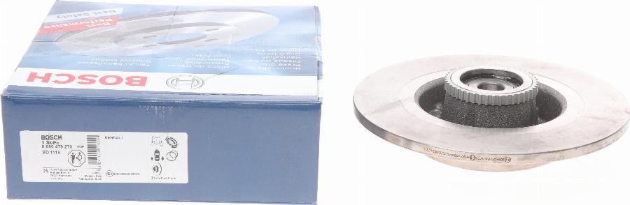 BOSCH 0 986 479 270 - Kočni disk www.parts5.com