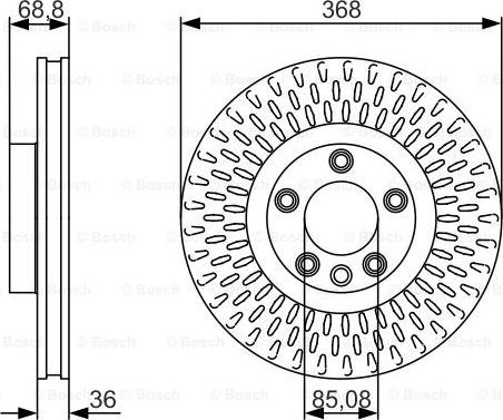 BOSCH 0 986 479 A33 - Disc frana www.parts5.com