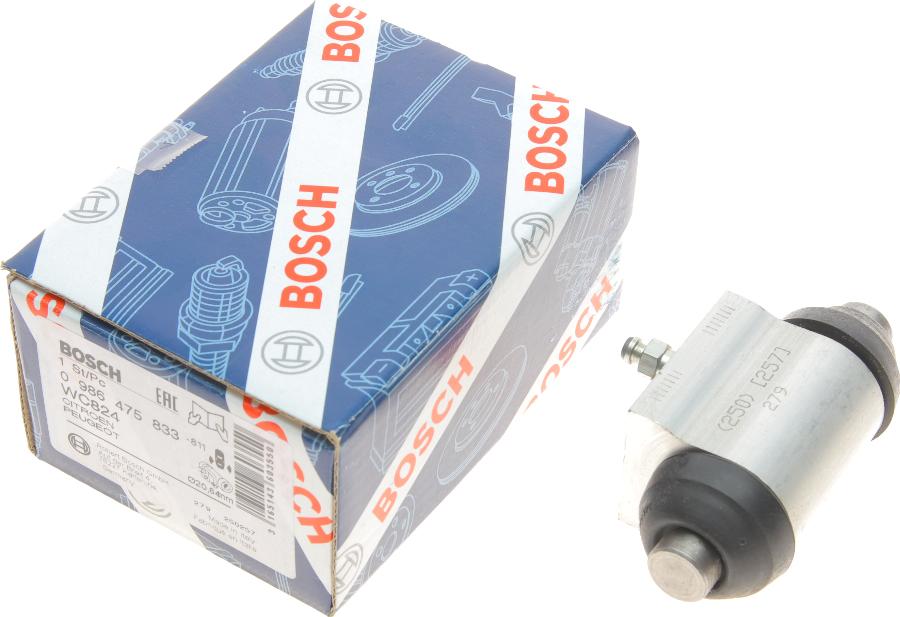 BOSCH 0 986 475 833 - Brzdový valček kolesa www.parts5.com