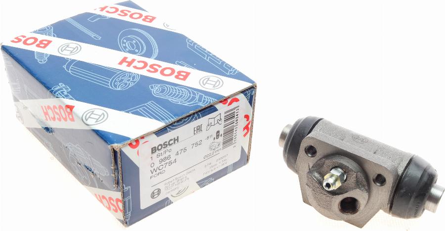 BOSCH 0 986 475 752 - Спирачно цилиндърче на колелото www.parts5.com