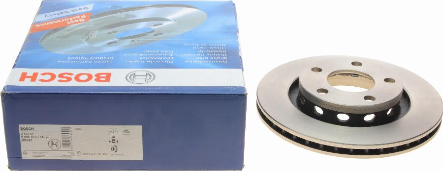 BOSCH 0 986 478 574 - Brake Disc www.parts5.com