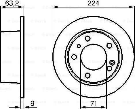 BOSCH 0 986 478 141 - Brake Disc www.parts5.com