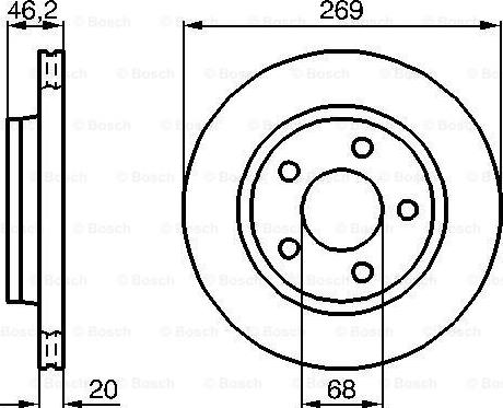 ABE C4A011ABE - Brake Disc www.parts5.com