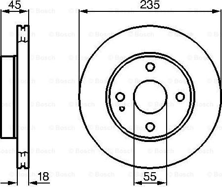 BOSCH 0 986 478 241 - Brake Disc www.parts5.com