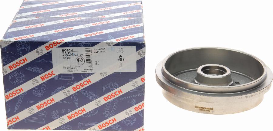 BOSCH 0 986 477 041 - Disco de freno www.parts5.com