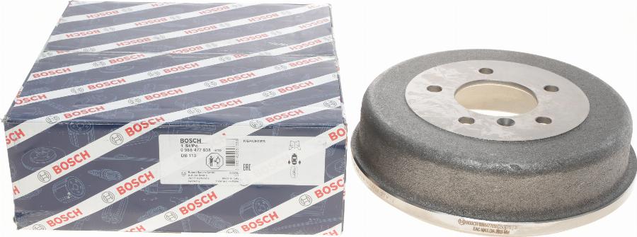 BOSCH 0 986 477 038 - Doboš kočnice www.parts5.com