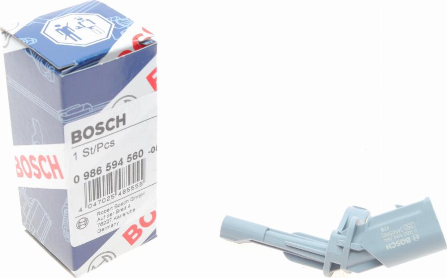 BOSCH 0 986 594 560 - Sensor, revoluciones de la rueda www.parts5.com