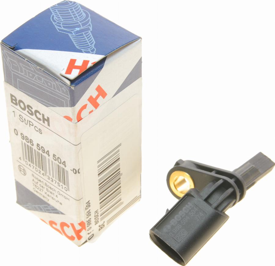 BOSCH 0 986 594 504 - Snímač počtu otáčok kolesa www.parts5.com