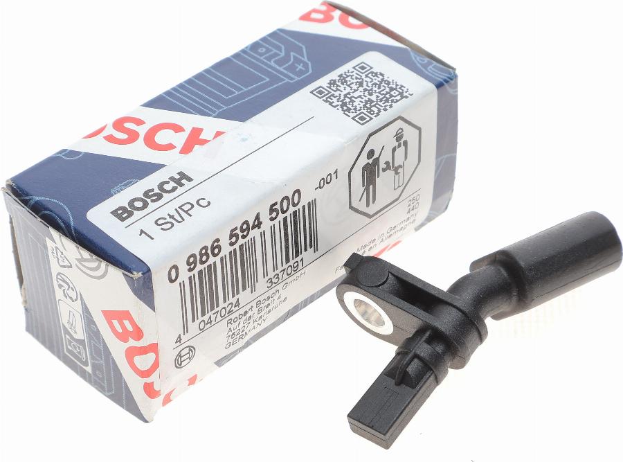 BOSCH 0 986 594 500 - Érzékelő, kerékfordulatszám www.parts5.com