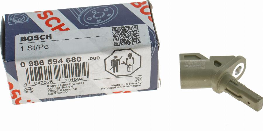 BOSCH 0 986 594 680 - Датчик, обороти на колелото www.parts5.com