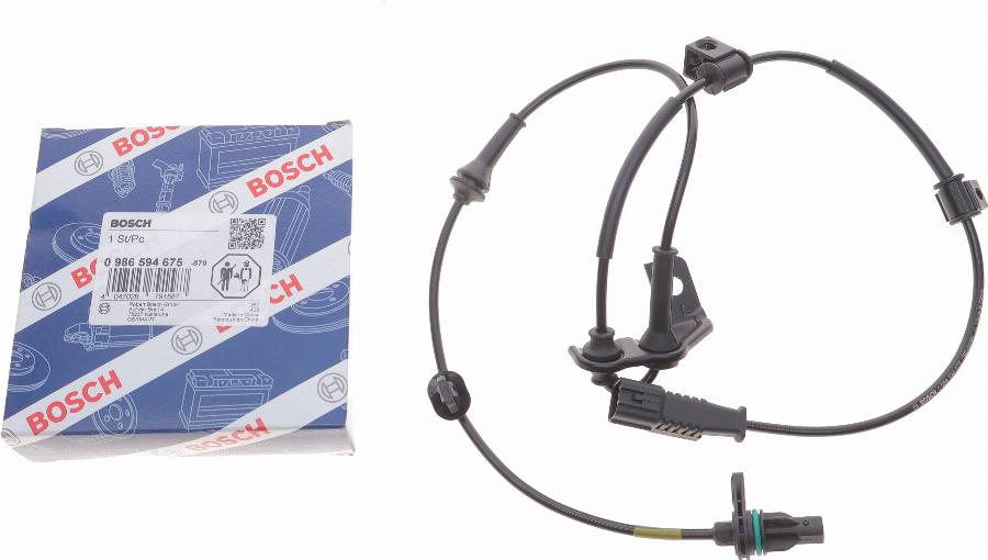 BOSCH 0 986 594 675 - Sensor, wheel speed www.parts5.com