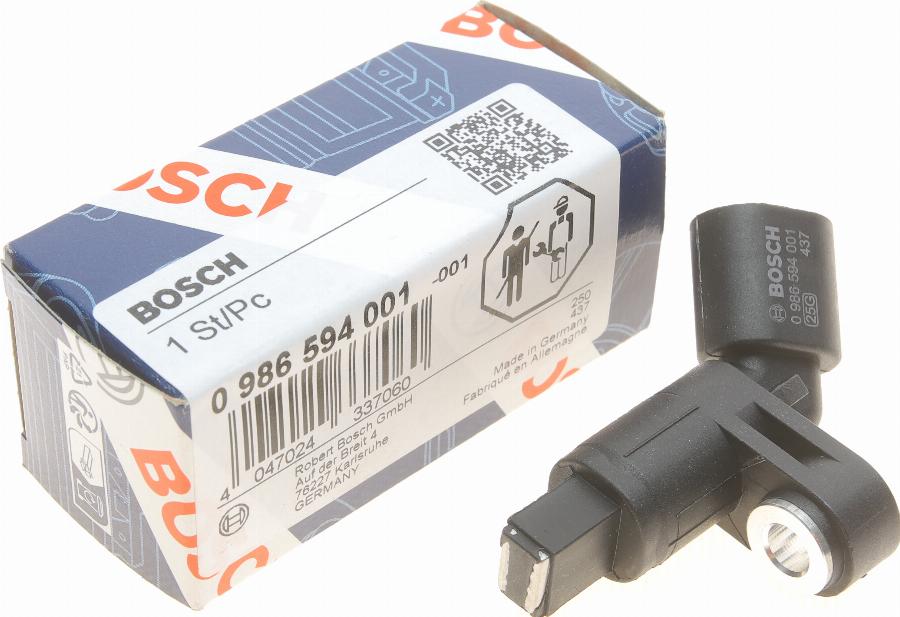 BOSCH 0 986 594 001 - Sensor, revoluciones de la rueda parts5.com