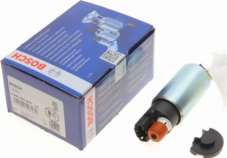 BOSCH 0 986 580 943 - Pompa combustibil www.parts5.com