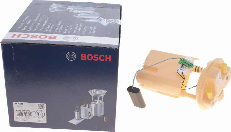 BOSCH 0 986 580 370 - Sender Unit, fuel tank parts5.com