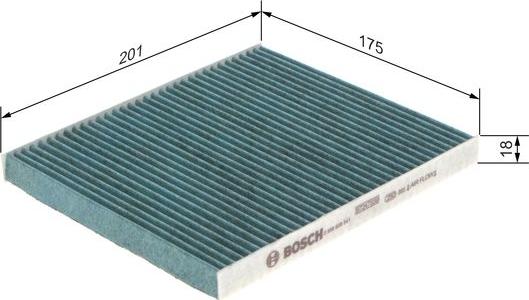 BOSCH 0 986 628 541 - Filter, interior air www.parts5.com