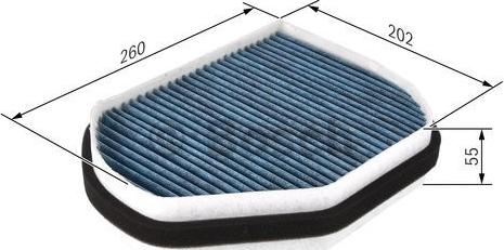 BOSCH 0 986 628 511 - Filter, interior air www.parts5.com