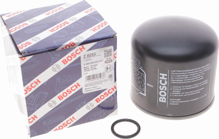 BOSCH 0 986 628 253 - Air Dryer Cartridge, compressed-air system www.parts5.com