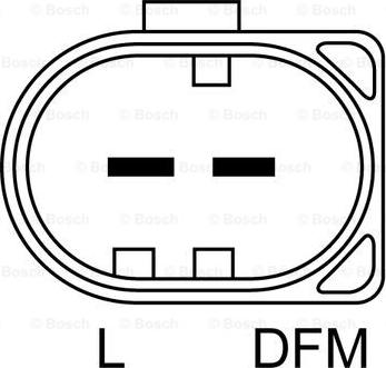 BOSCH 0 986 042 620 - Alternador www.parts5.com