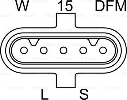 BOSCH 0 986 084 470 - Alternateur www.parts5.com