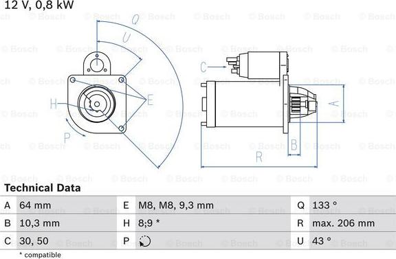 BOSCH 0 986 019 301 - Uputnik www.parts5.com