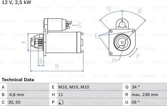 BOSCH 0 986 023 850 - Démarreur www.parts5.com