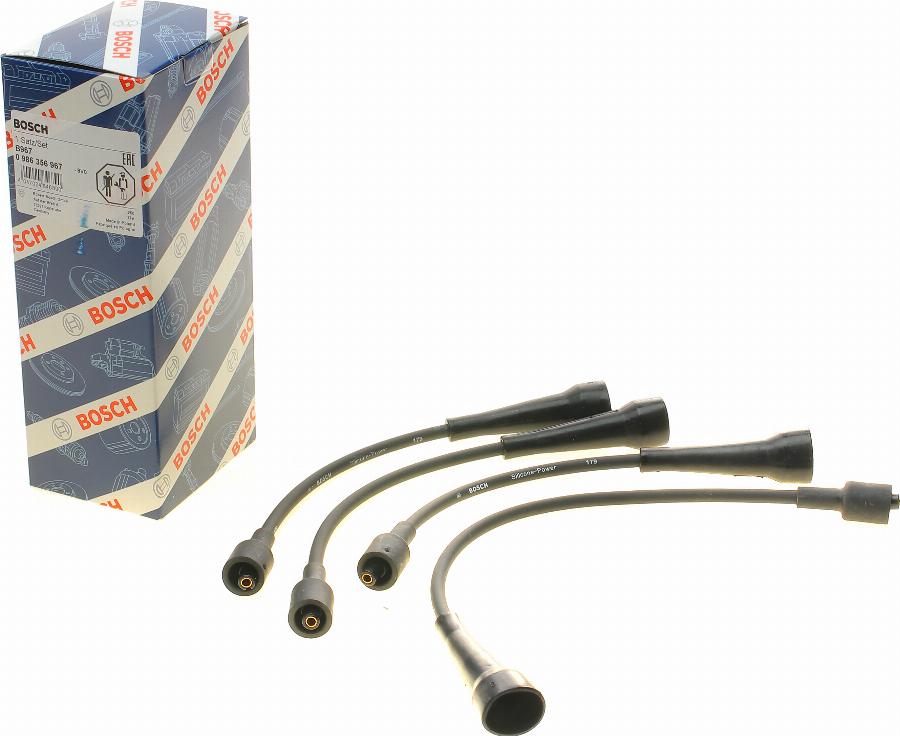 BOSCH 0 986 356 967 - Ignition Cable Kit parts5.com