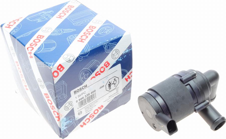 BOSCH 0 986 338 400 - Additional Water Pump www.parts5.com