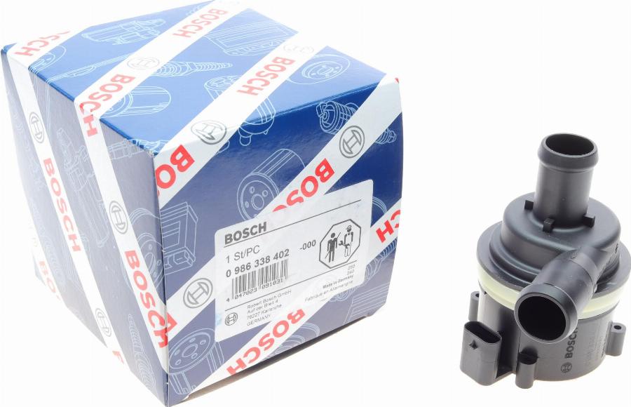 BOSCH 0 986 338 402 - Βοηθητική αντλία νερού www.parts5.com