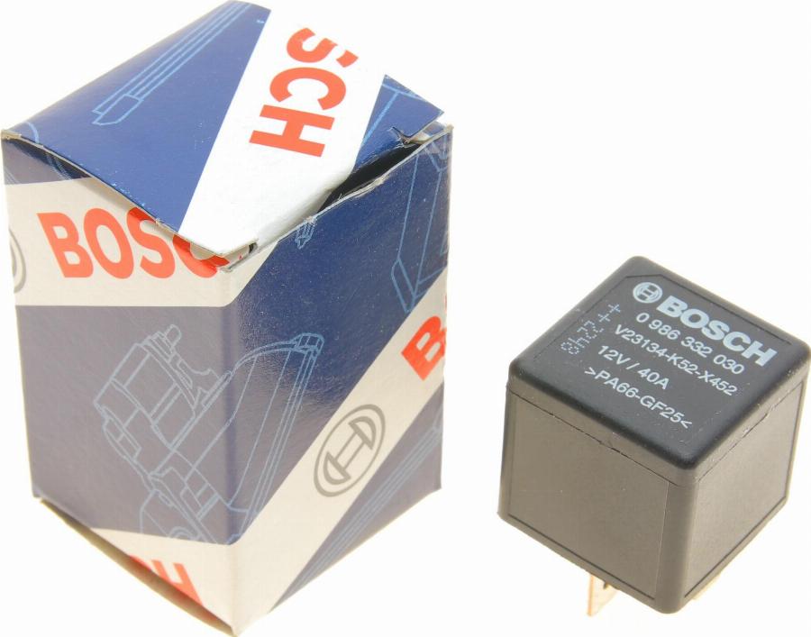 BOSCH 0 986 332 030 - Relay, main current parts5.com