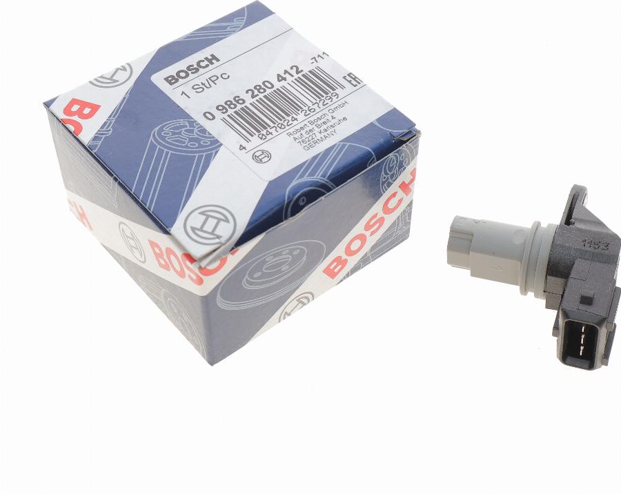 BOSCH 0 986 280 412 - Senzor,pozitie ax cu came www.parts5.com