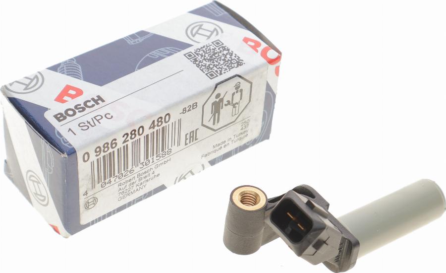 BOSCH 0 986 280 480 - Sensor, crankshaft pulse www.parts5.com