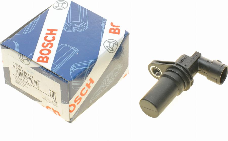 BOSCH 0 986 280 424 - Senzor impulsuri, arbore cotit www.parts5.com