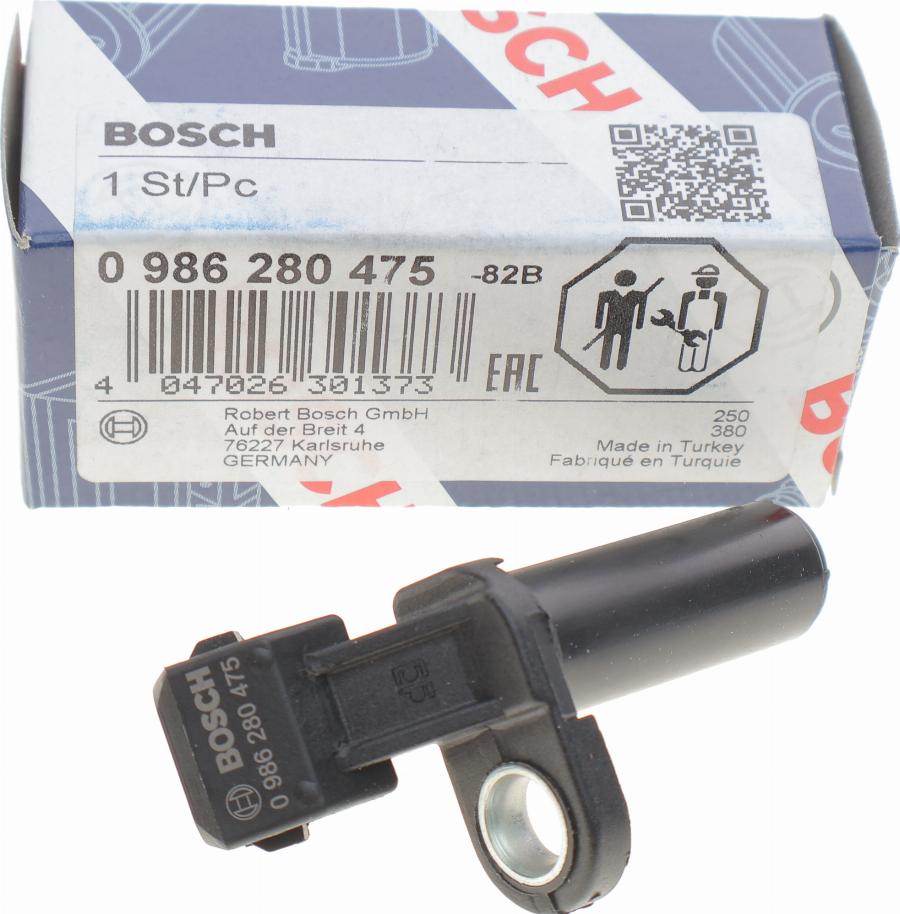 BOSCH 0 986 280 475 - Sensor, crankshaft pulse parts5.com