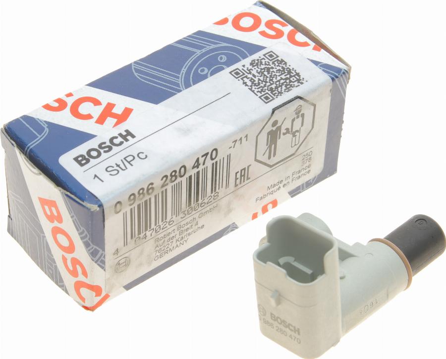 BOSCH 0 986 280 470 - Sensor, camshaft position parts5.com