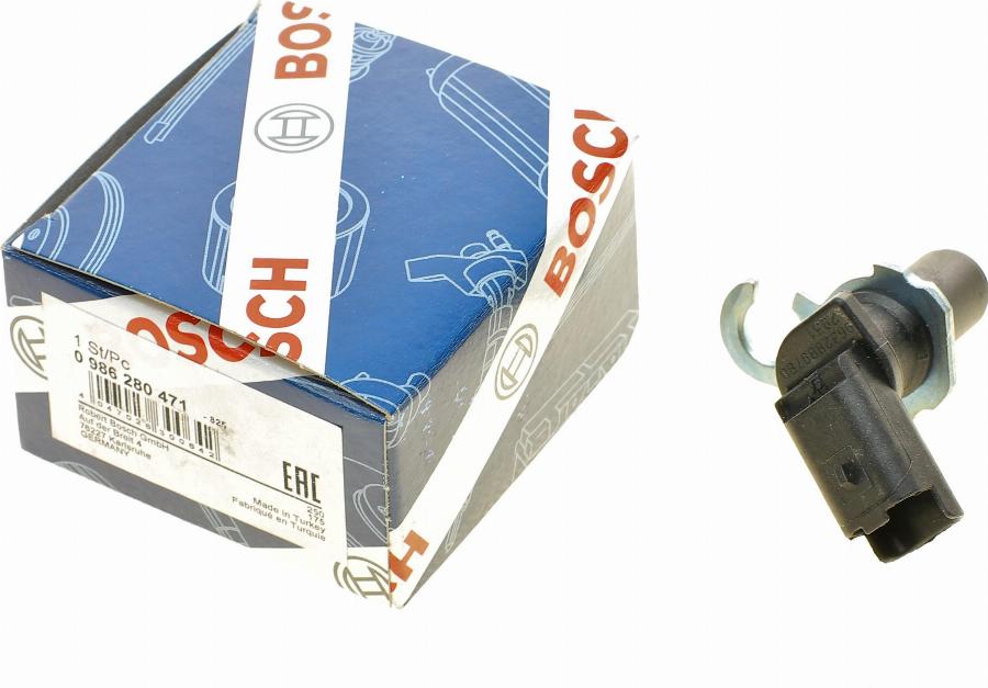 BOSCH 0 986 280 471 - Sensor, crankshaft pulse www.parts5.com