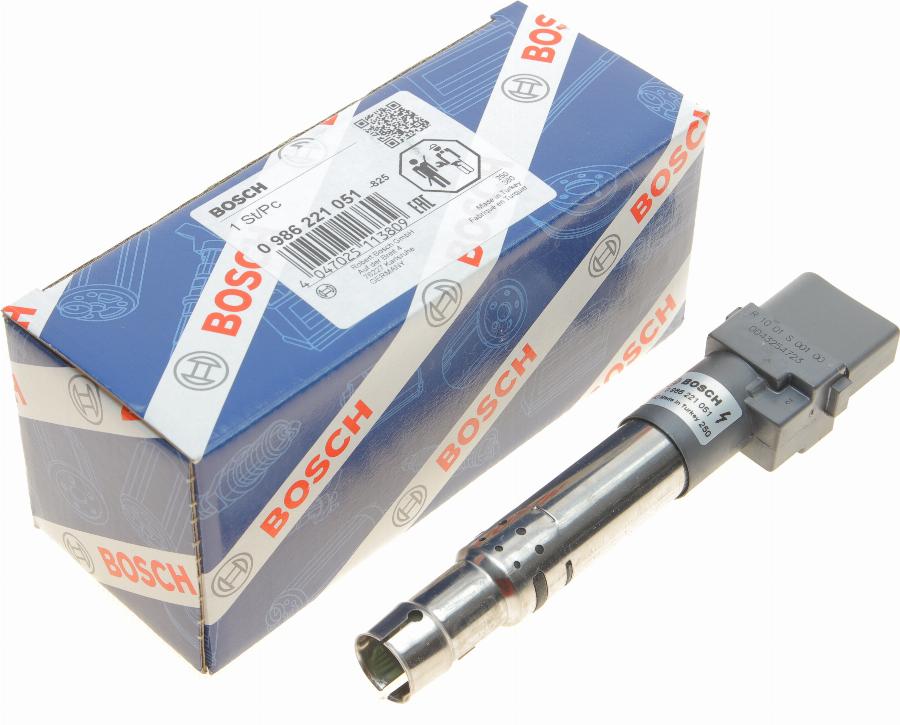 BOSCH 0 986 221 051 - Ignition Coil parts5.com