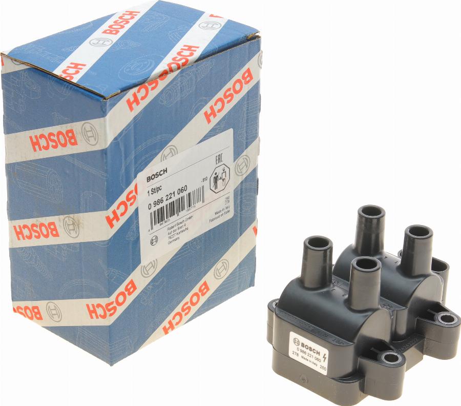 BOSCH 0 986 221 060 - Gyújtótekercs www.parts5.com