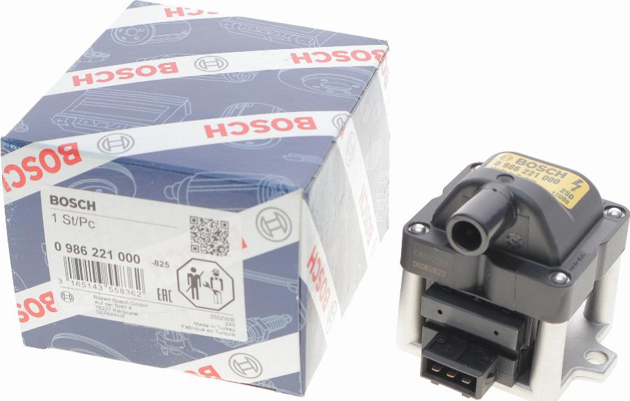 BOSCH 0 986 221 000 - Sytytyspuola www.parts5.com