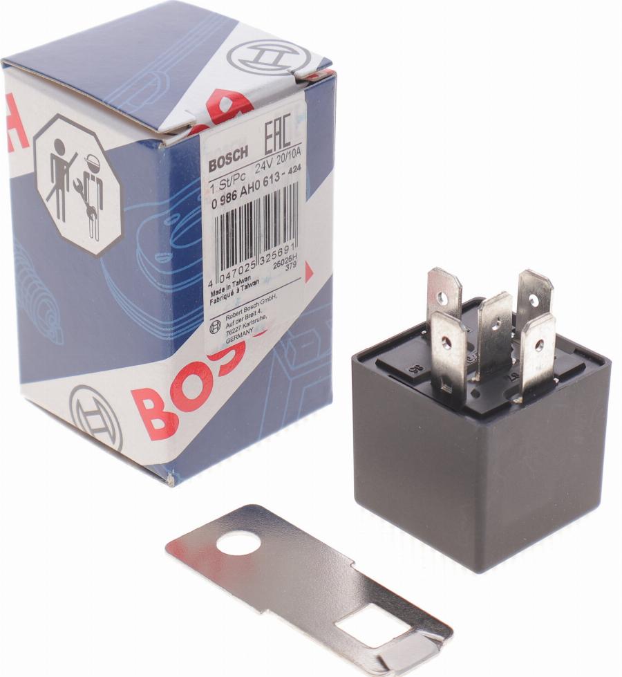 BOSCH 0 986 AH0 613 - Röle, çalışma akımı www.parts5.com