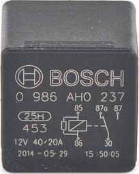 BOSCH 0 986 AH0 237 - Rele, delovni tok www.parts5.com